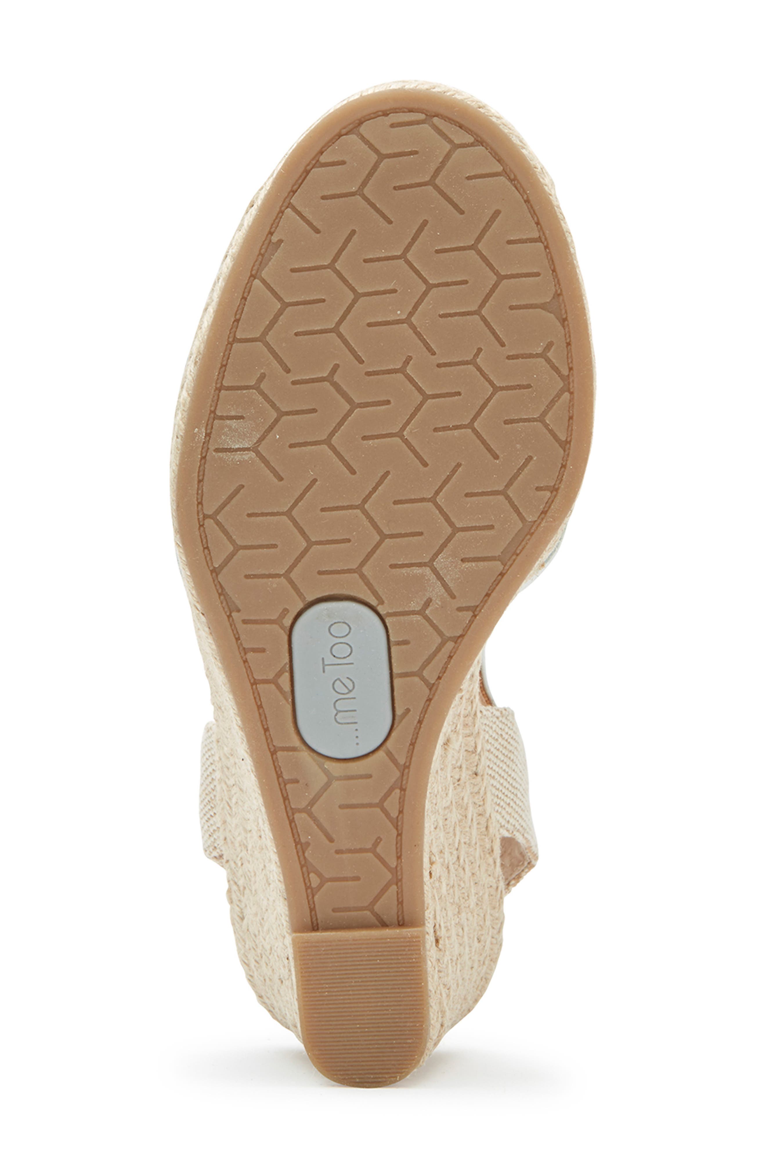 Bess Wedge Sandal, Alternate, color, WHITE LEATHER