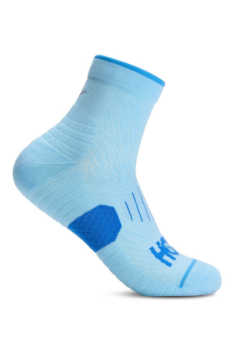 Run 3-Pack Quarter Socks, Alternate, color, HAZY BLUE / SOFT COBALT / BLUE