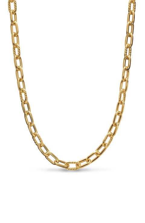 DY Madison Chain Necklace in 18K Yellow Gold, 8.5mm