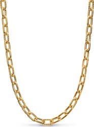 David Yurman DY Madison Chain Necklace in 18K Yellow Gold, 8.5mm