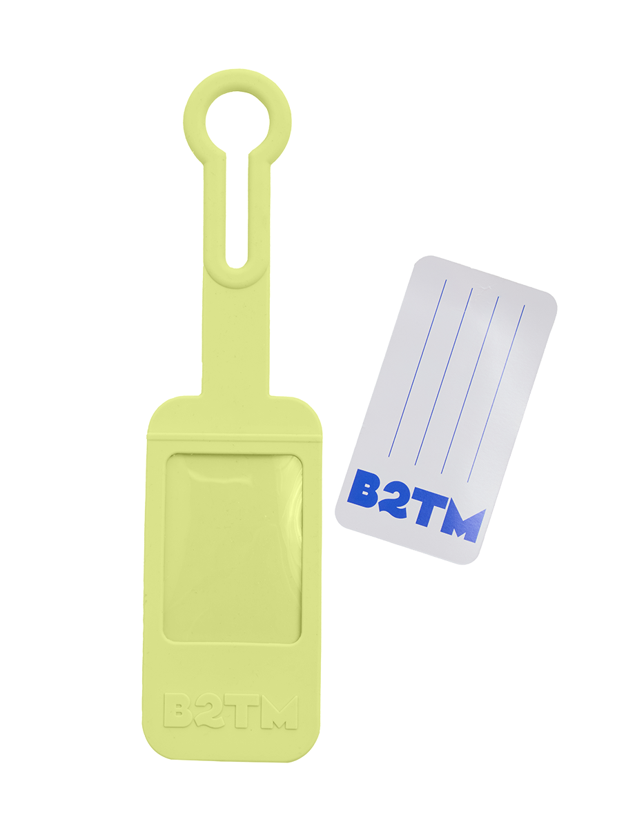Luggage Tag, Alternate, color, Bliss