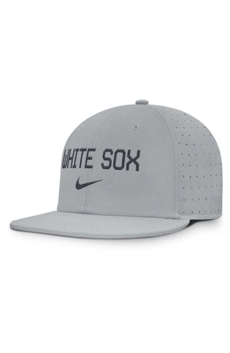 Nike Men's Nike Gray Chicago White Sox True Performance Fitted Hat, Alternate, color, Gray