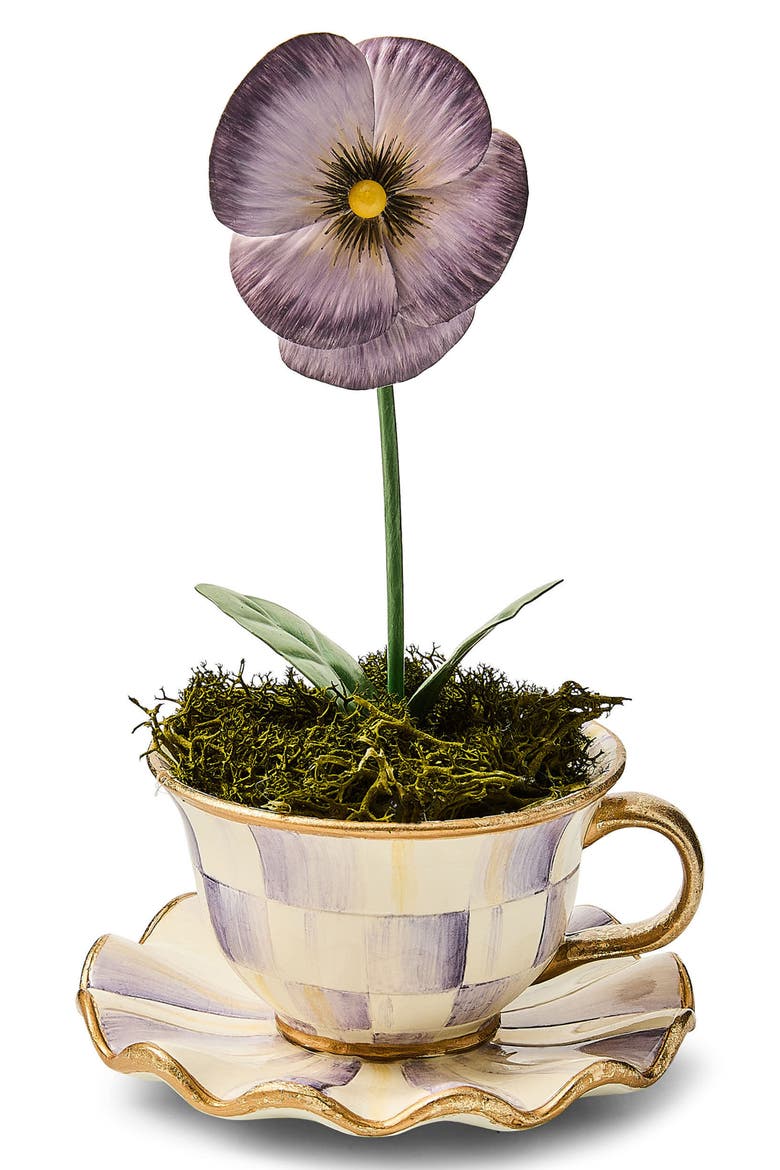 Violet Teacup Pansy, Main, color, VIOLET