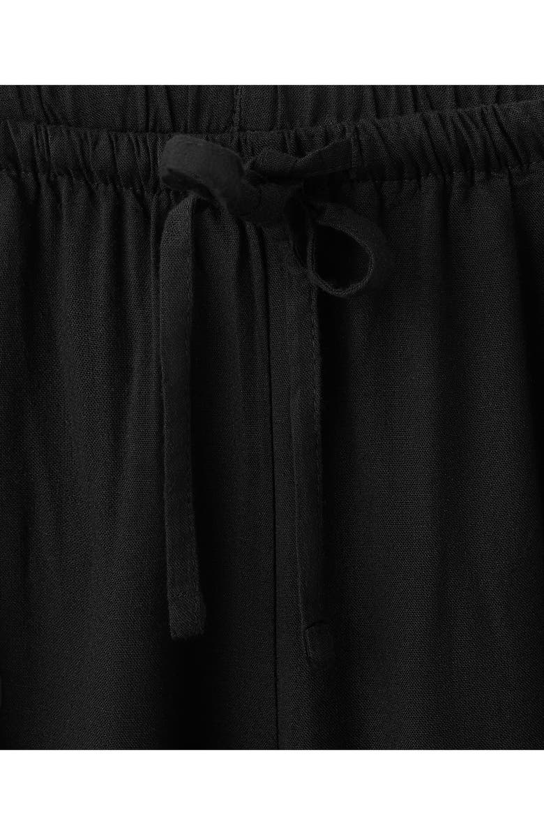 MANGO TEEN <p>Kids' Flowy Straight Leg Linen Blend Pants</p>, Alternate, color,