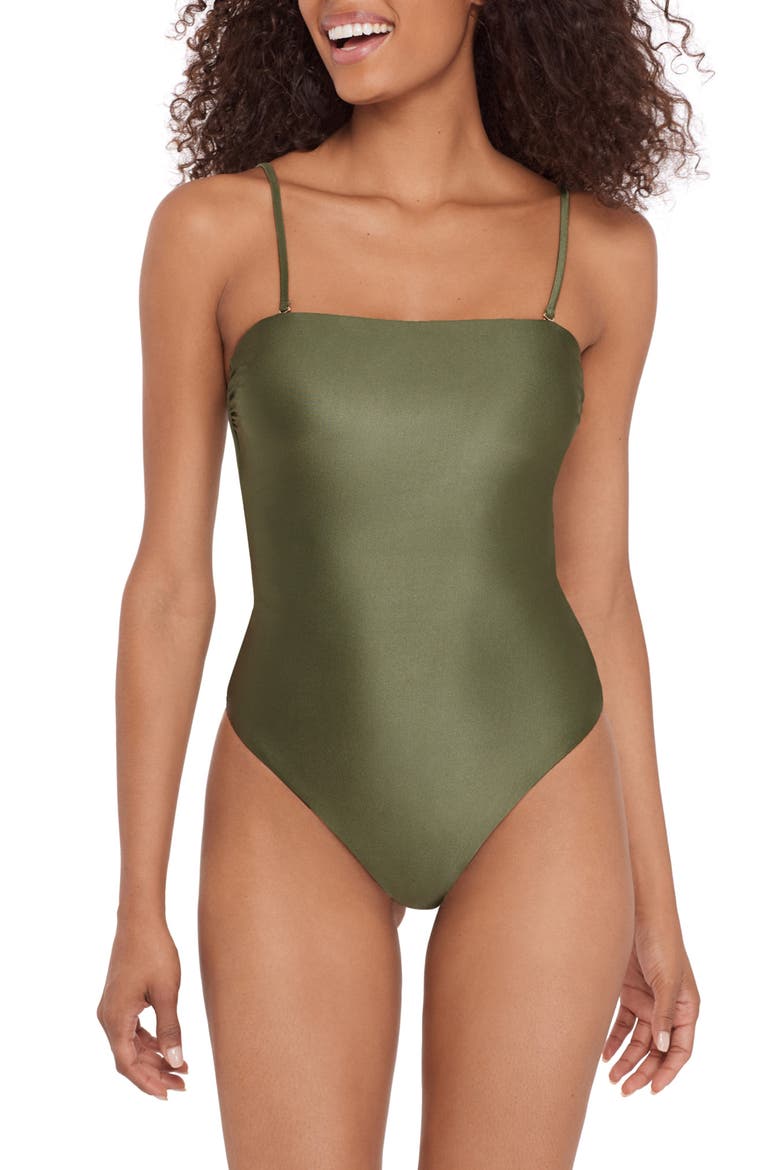 Open Back One-Piece Swimsuit (Women) | Nordstrom