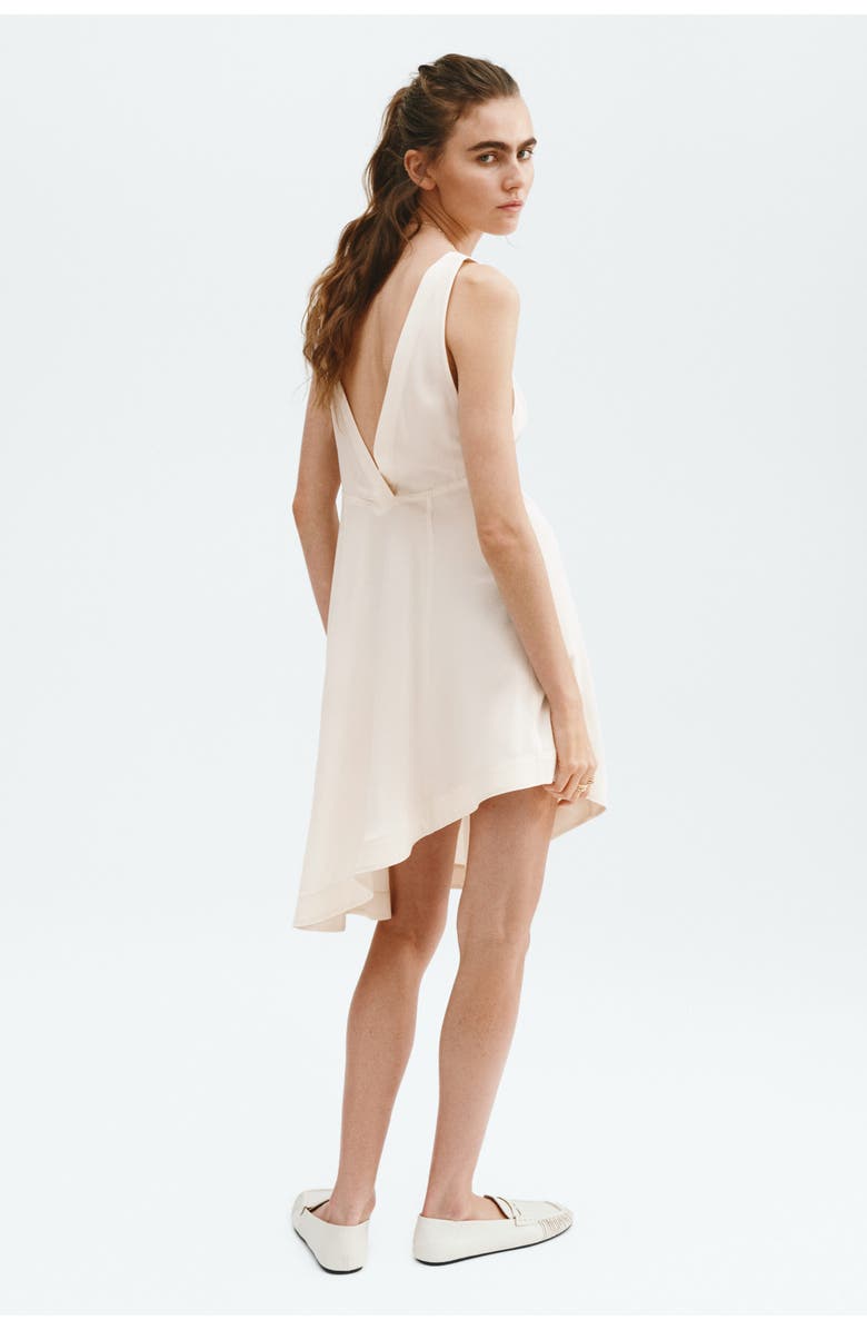H&M Lace-trimmed Dress, Alternate, color, Cream