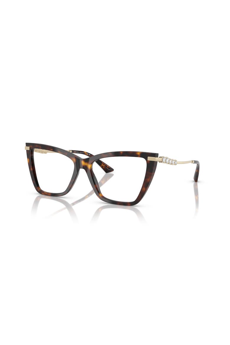 53mm Cat Eye optical glasses, Main, color, Tortoise