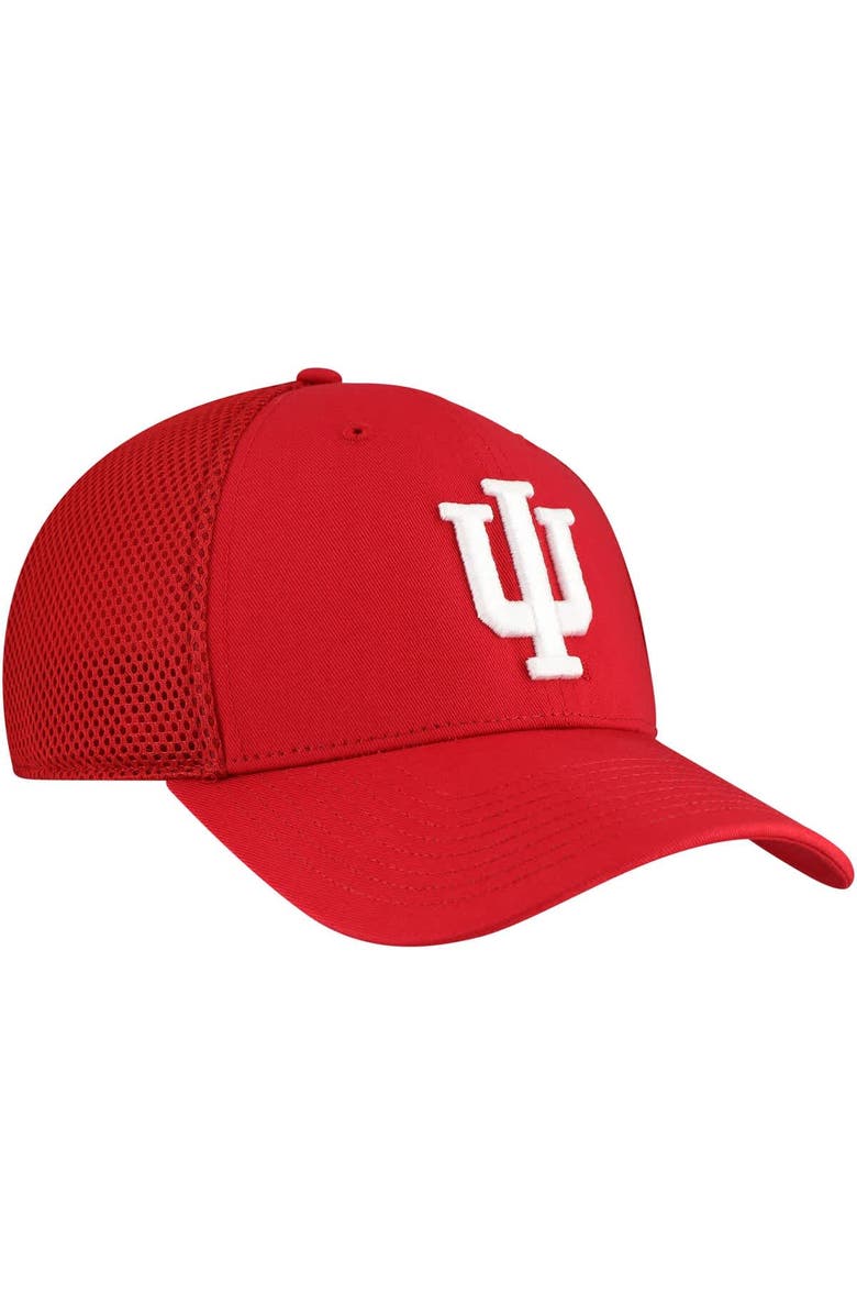 TOP OF THE WORLD Men's Top of the World Crimson Indiana Hoosiers Spacer Flex Hat, Alternate, color,