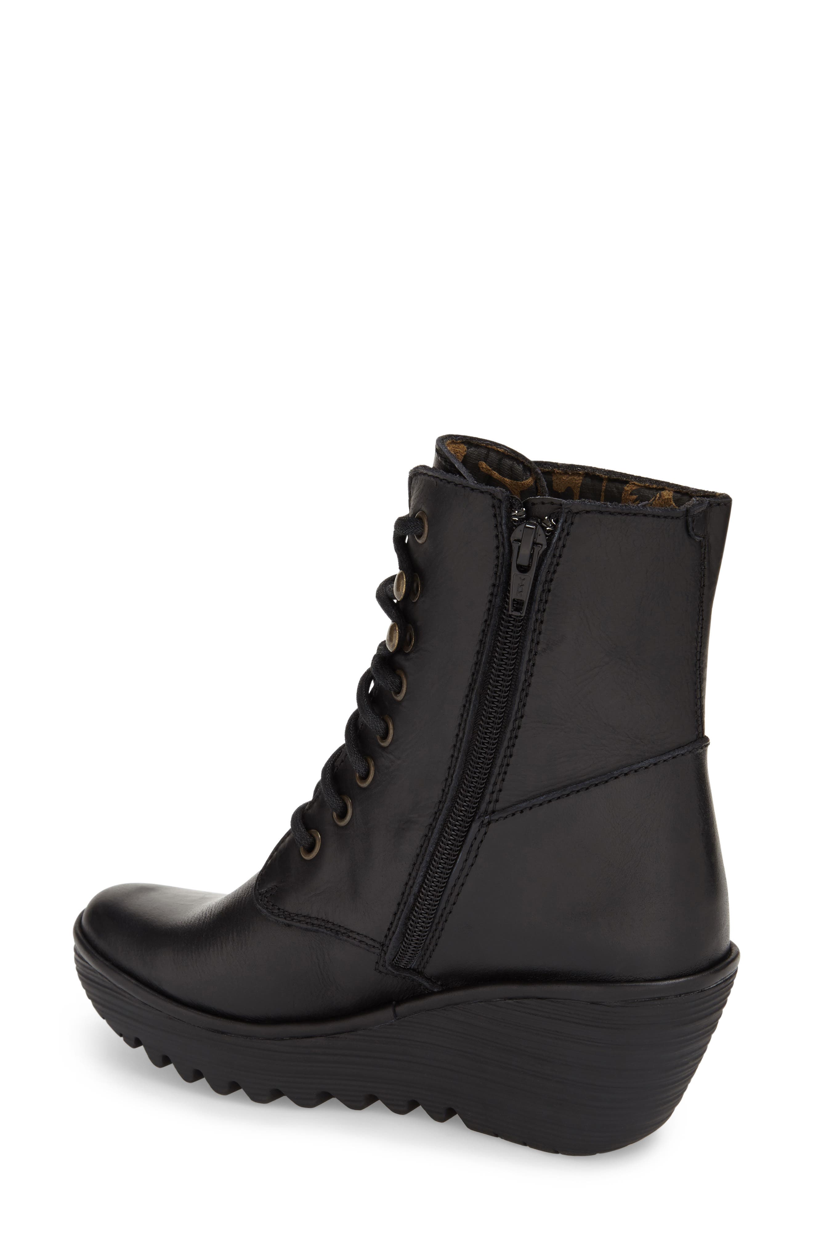 Fly London 'Ygot' Platform Wedge Boot, Alternate, color, 
