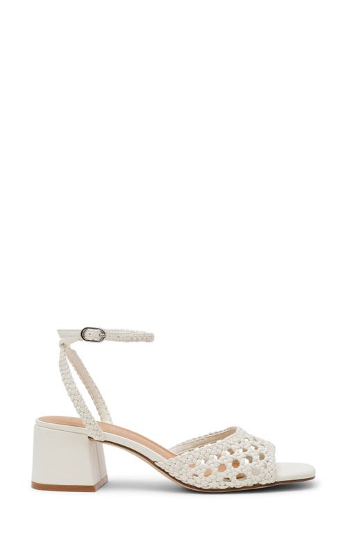Steve Madden Soleil Ankle Strap Sandal In Neutral