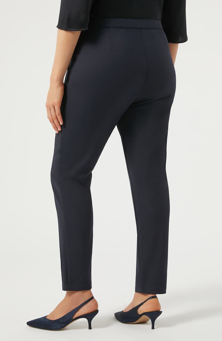 Marina Rinaldi Rosa Cotton Blend Canvas Trousers, Alternate, color, 