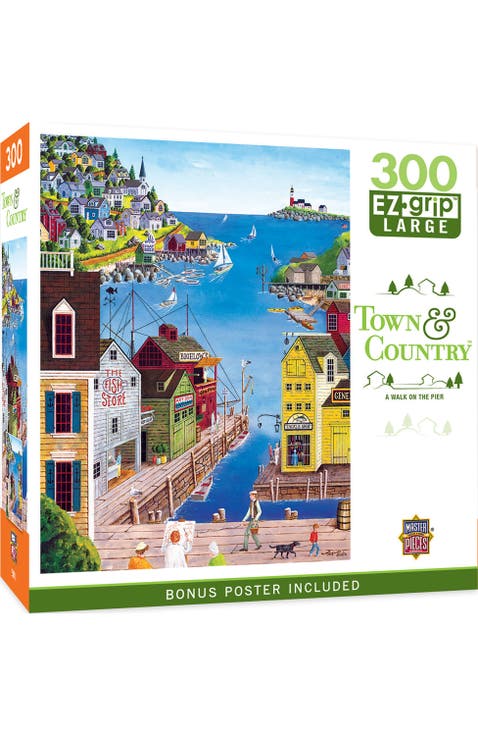 A Walk on the Pier 300 Piece Puzzle
