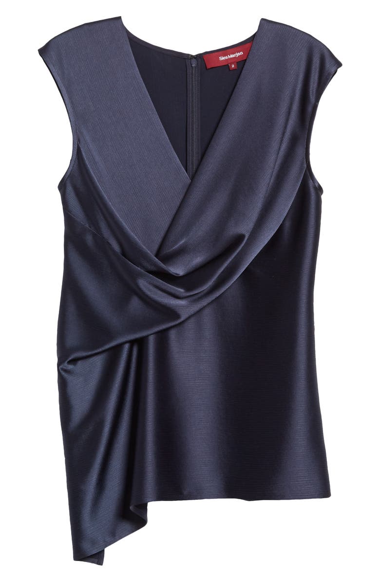 Sies Marjan Drape Asymmetrical Faux Wrap Top, Alternate, color, 