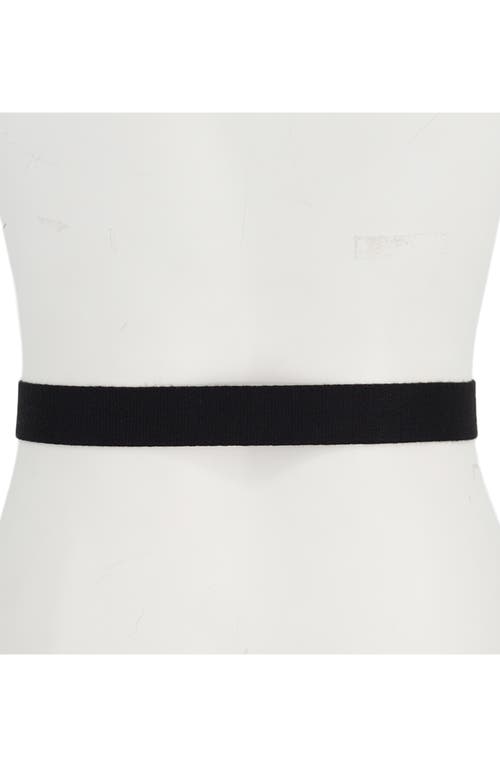 Vince D-ring Webbing Belt In Black