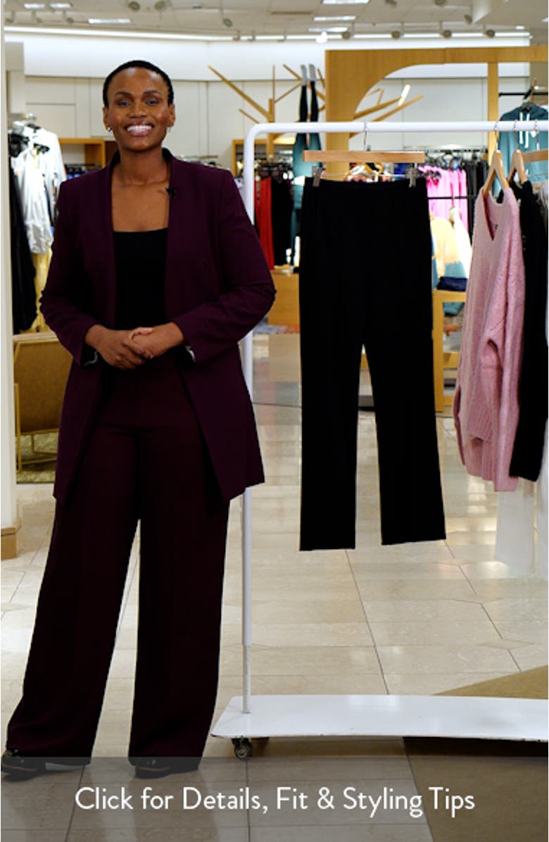 The Alissa Ponte Knit Pants, sales video thumbnail