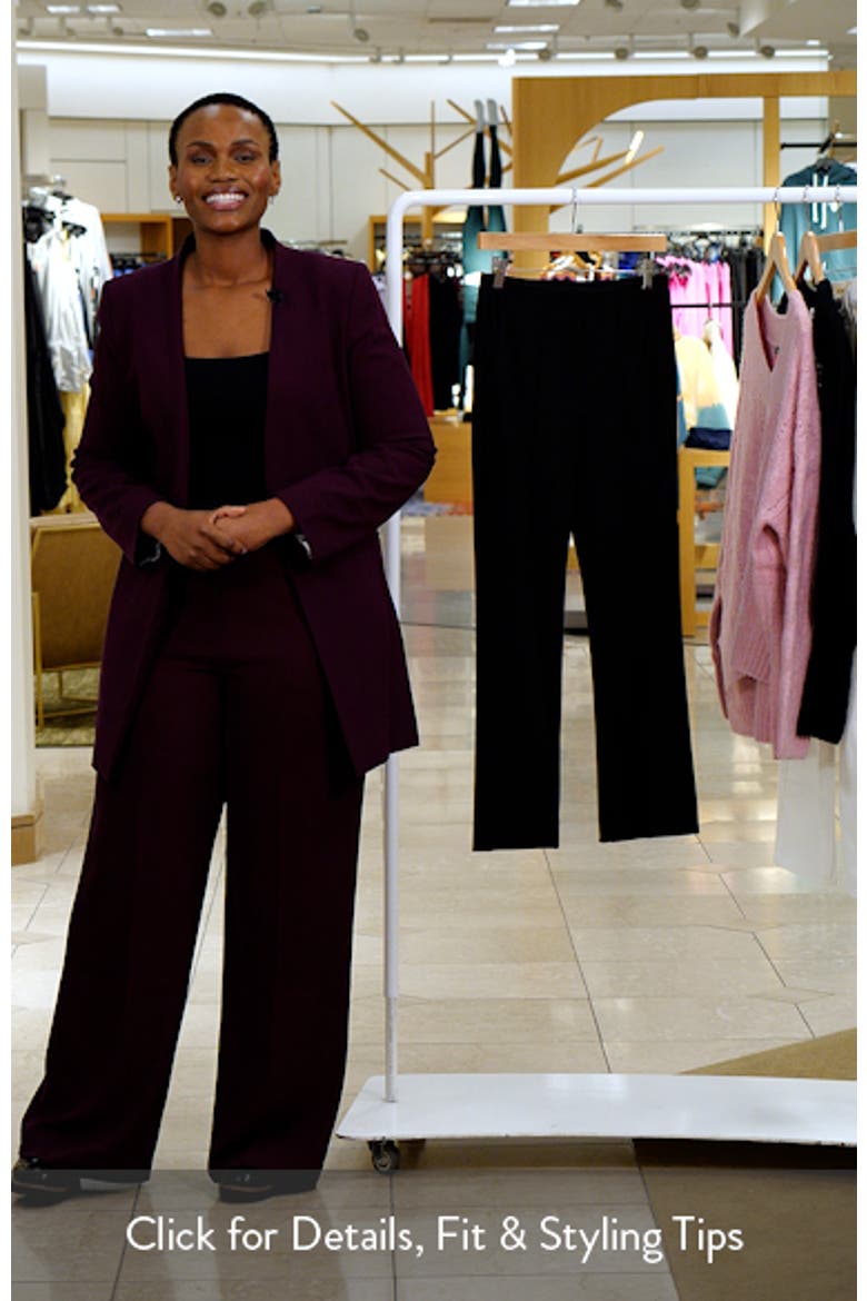 The Alissa Ponte Knit Pants video