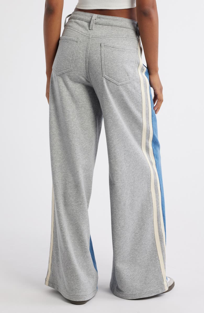 PTCL Stripe Wide Leg Jeans, Alternate, color, 