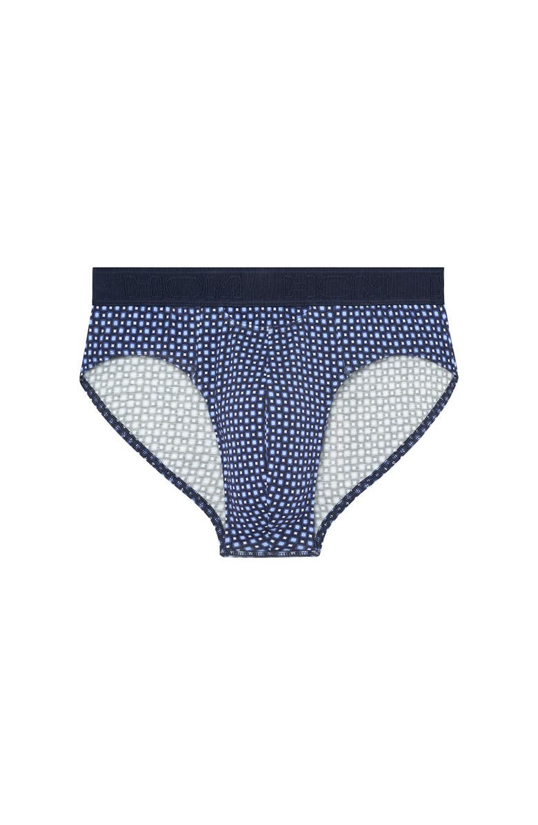 HOM Hampton Mini Briefs HO1, Main, color, Navy Print