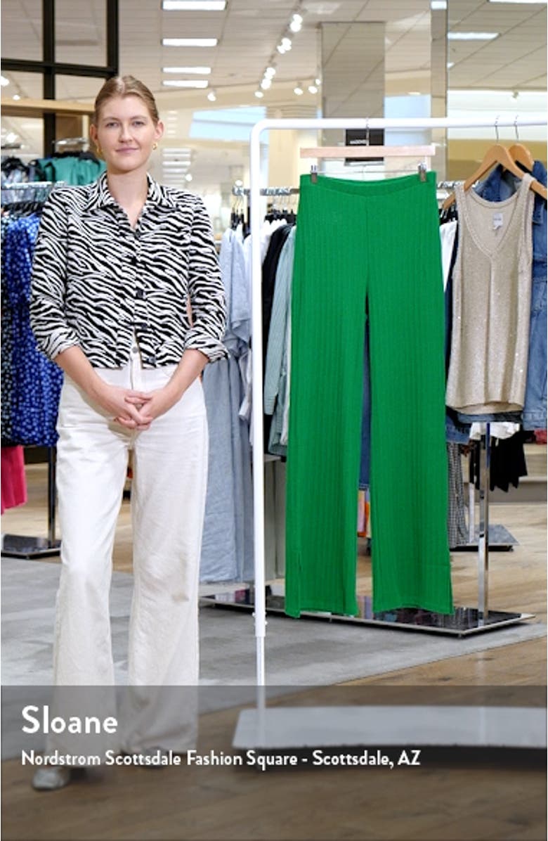 Open Stitch Sweater Pants, sales video thumbnail