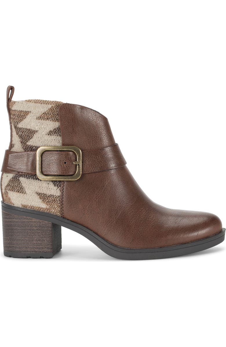 BARETRAPS Colorado Block Heel Bootie, Alternate, color, Dark Brown