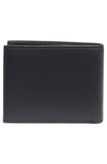 Hugo Boss Laslo Debossed Logo Leather Wallet