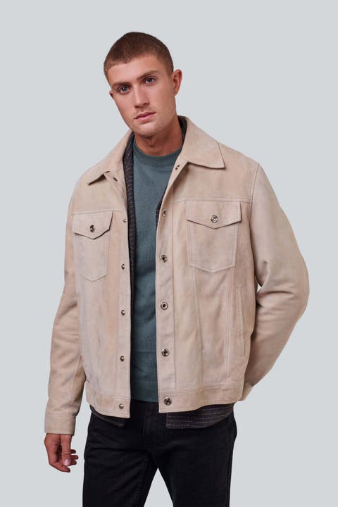 Enzo Suede Shirt Jacket