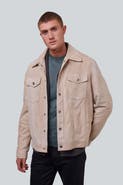 FURNIQ UK Enzo Suede Shirt Jacket
