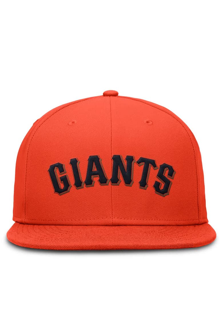 Men's Nike Orange San Francisco Giants True Performance Fitted Hat, Alternate, color, Orange