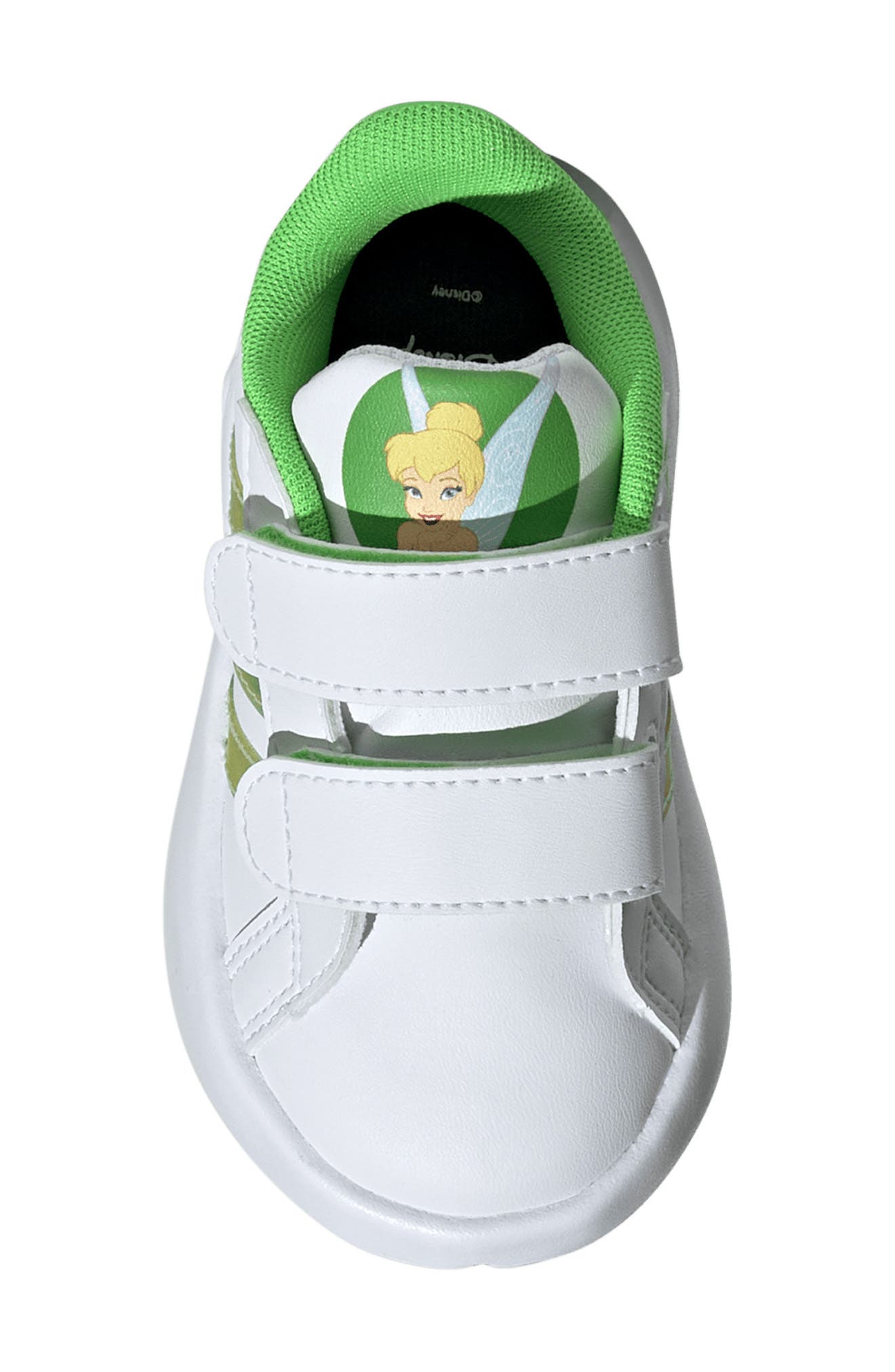 adidas Kids' Grand Court Tinkerbell Sneaker, Alternate, color, 