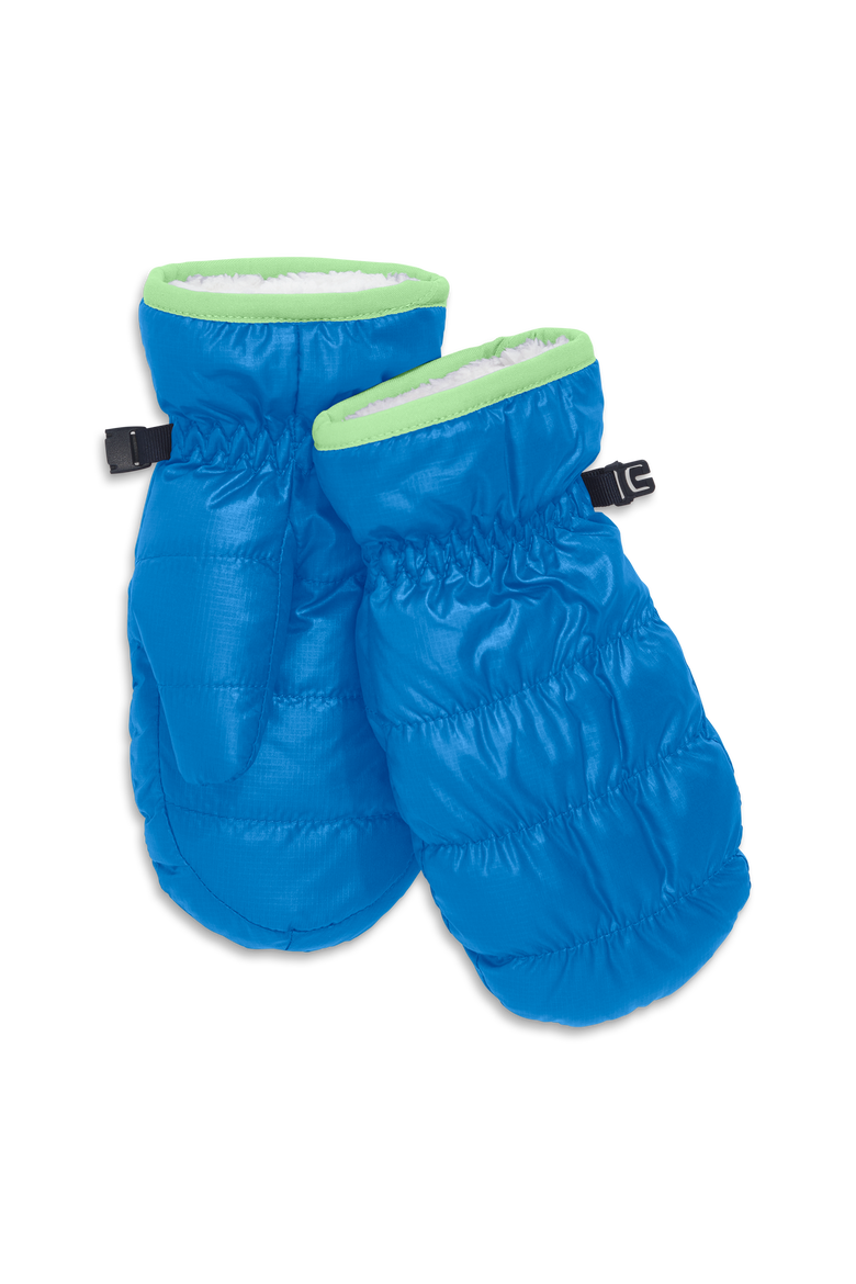 Kids Puffer Mittens, Main, color, Blueberry