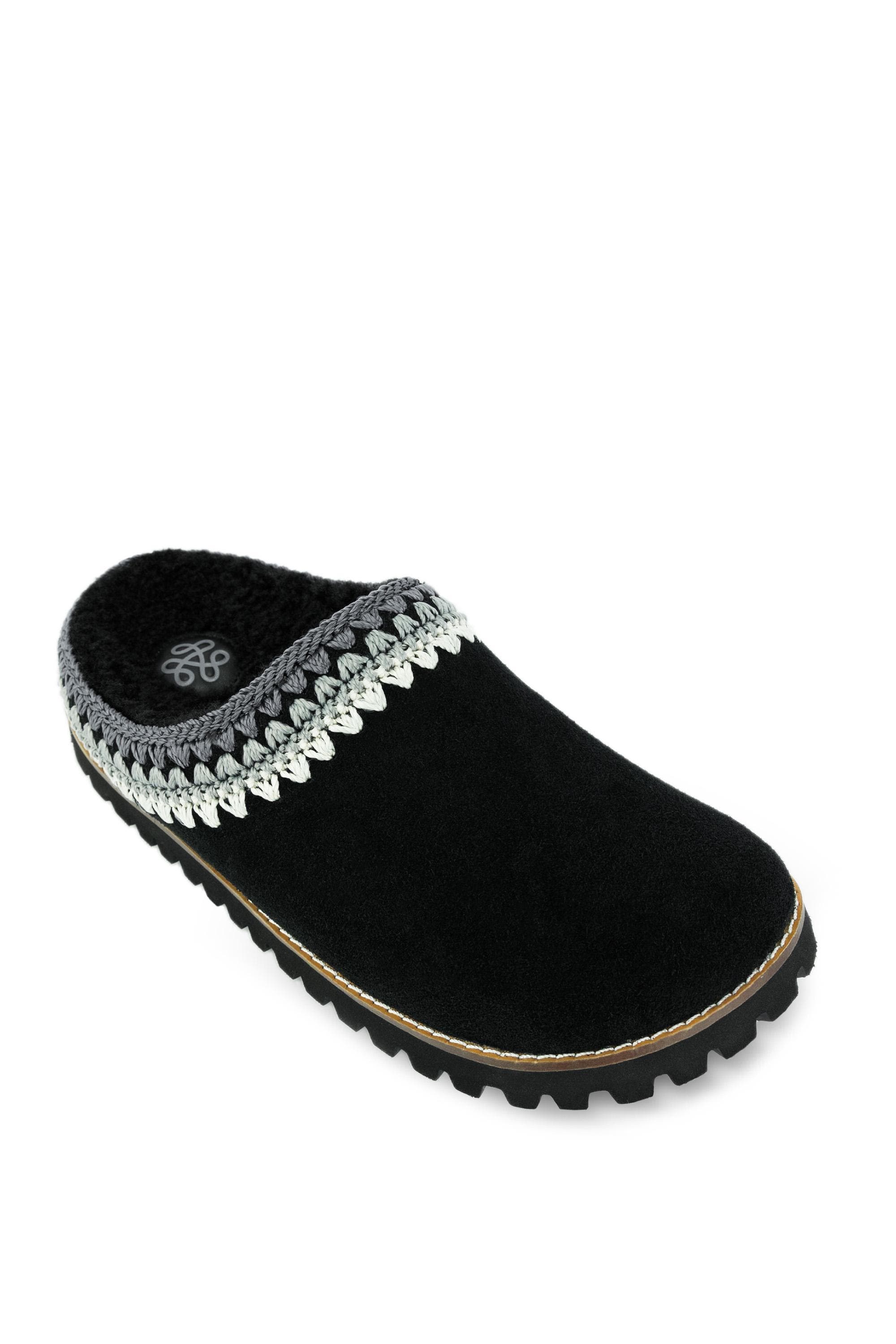 The Sak Bolinas Everyday Clog, Main, color, Black Shearling