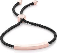 Monica Vinader Engravable Linear Friendship Bracelet