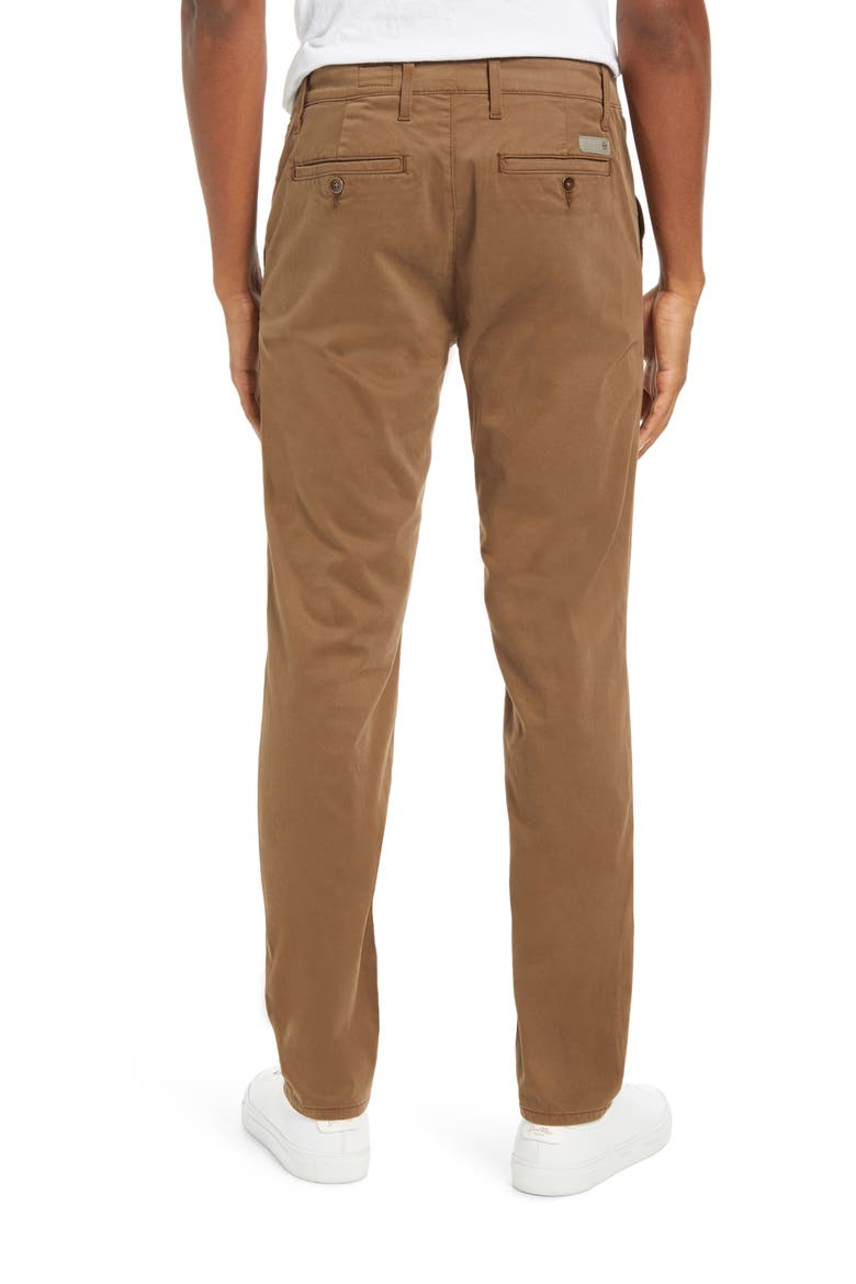 Marshall Slim Fit Chinos, Alternate, color, DARK BAYOU