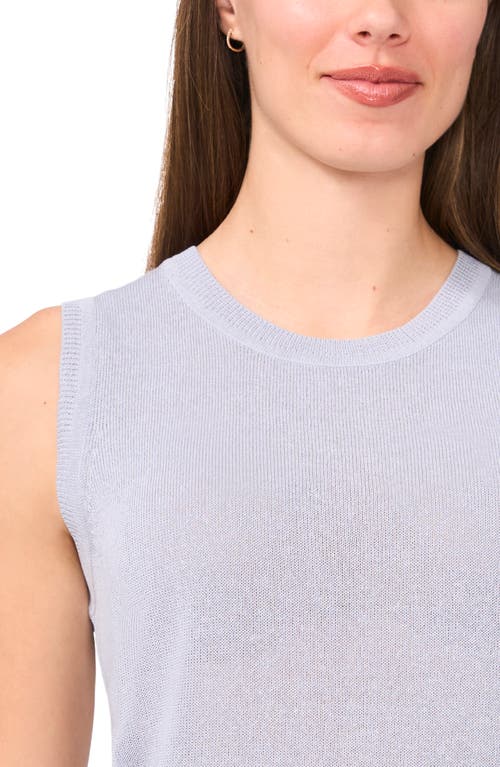 Halogen ® Crewneck Sweater Tank In Blue