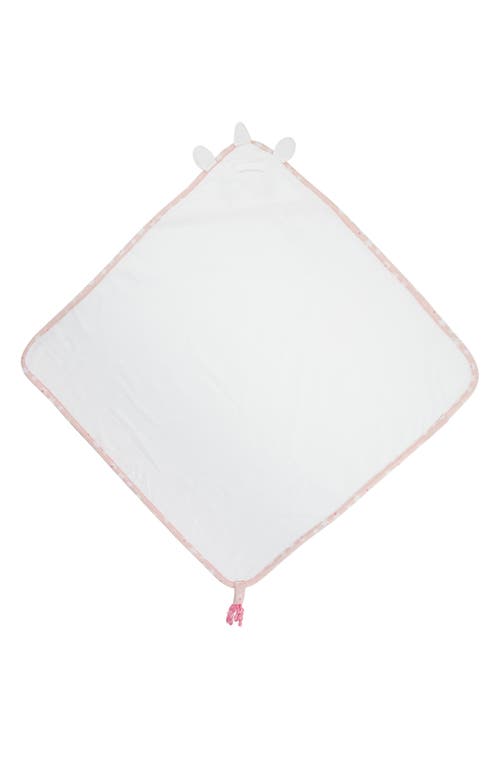 Stephen Joseph Kids' Hooded Bath Towel In Pink