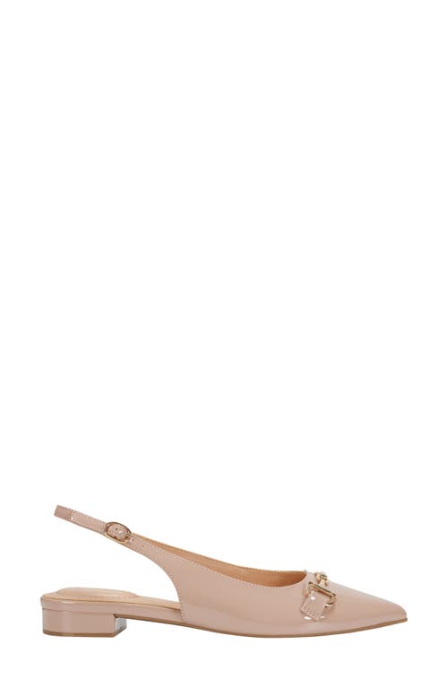 Shop Bandolino Alex Slingback Pump In Light Natural