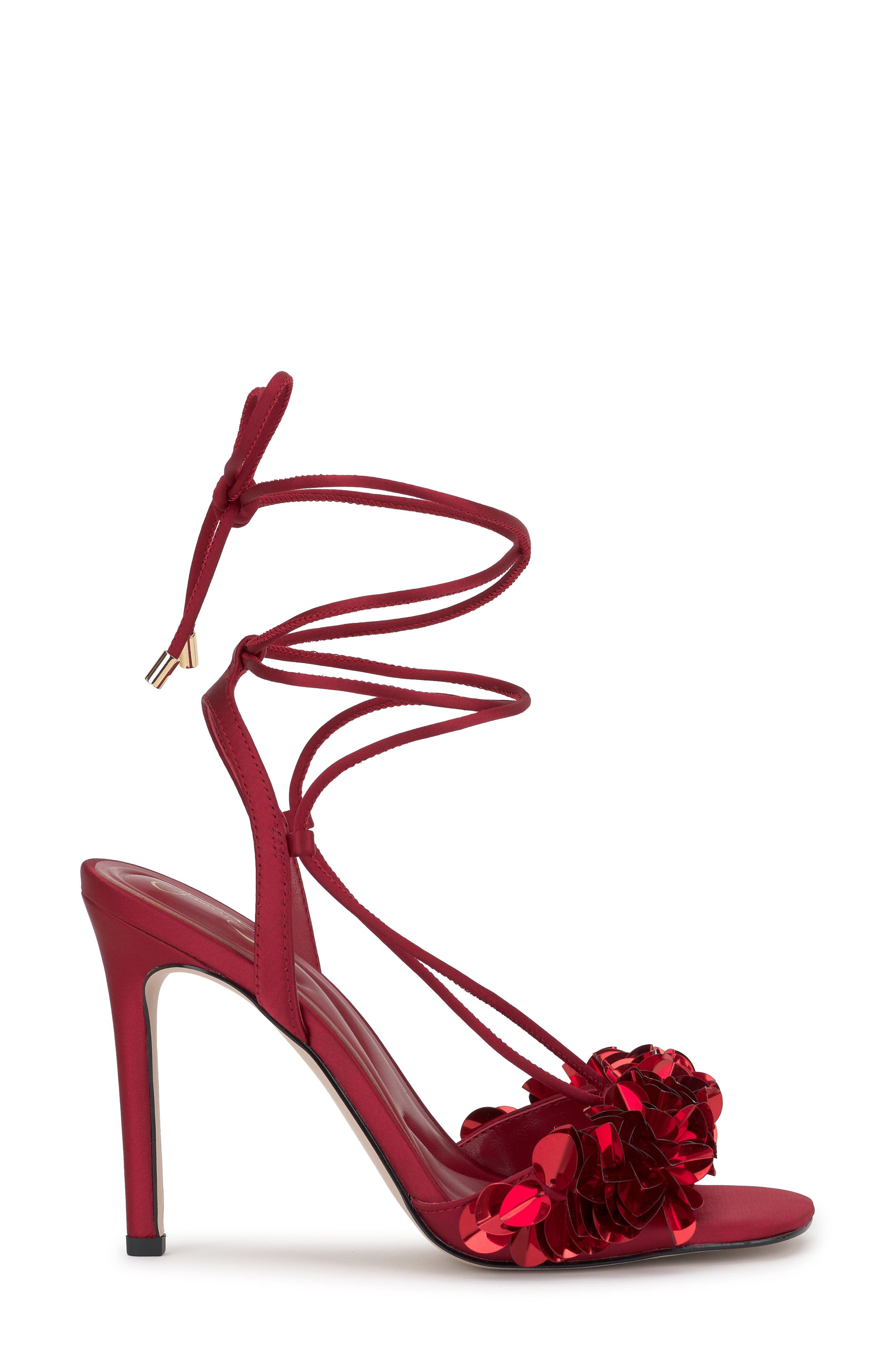 Oveny Ankle Wrap Sandal, Alternate, color, CHILI PEPPER