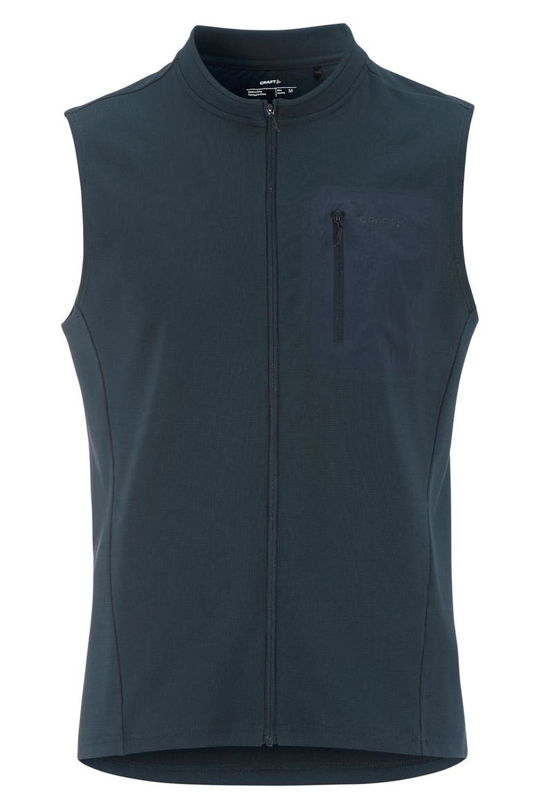 Speed Full Zip Performance Midlayer Vest, Main, color, NIGHT