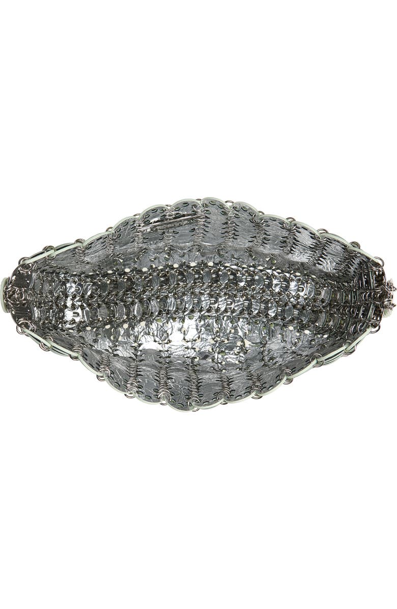 Rabanne Moon 1969 Icon Shoulder Bag, Alternate, color, Green/ Silver