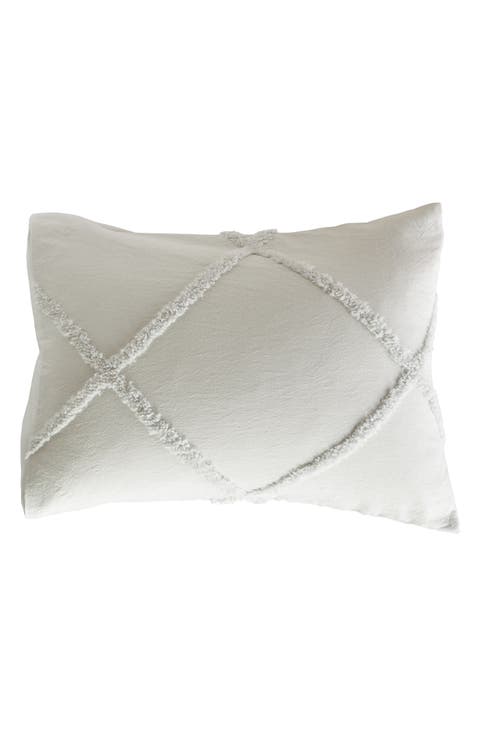 Chenille Lattice Sham