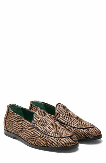 VINNY'S Belgee Raffia Loafer