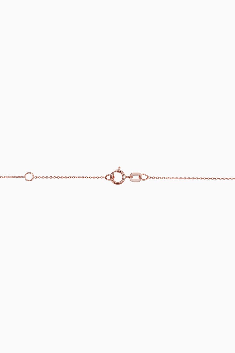 14K Gold Vicenza Choker Necklace, Alternate, color, Rose Gold