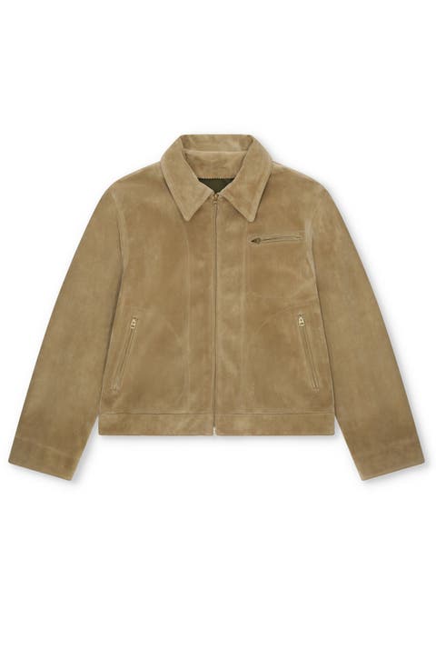 Rhode Suede Leather Jacket