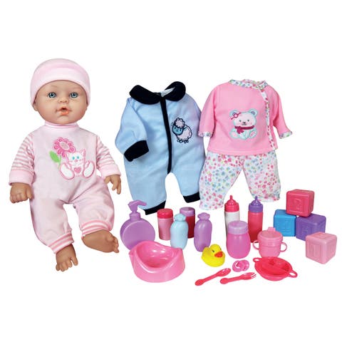 12 Inch Baby Doll with Accessories and Outfits