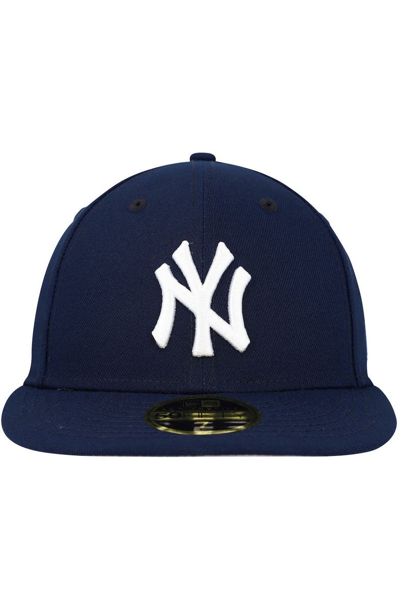 New Era Men's New Era Navy New York Yankees Oceanside Low Profile 59FIFTY Fitted Hat, Alternate, color,
