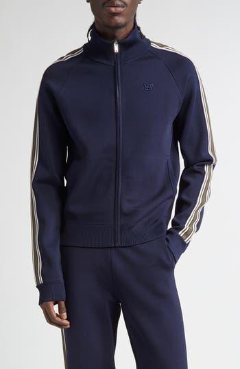 【関税込み】Wales Bonner ネイビー Tide トラックジャケット Wales Bonner Tide Track Jacket | Nordstrom