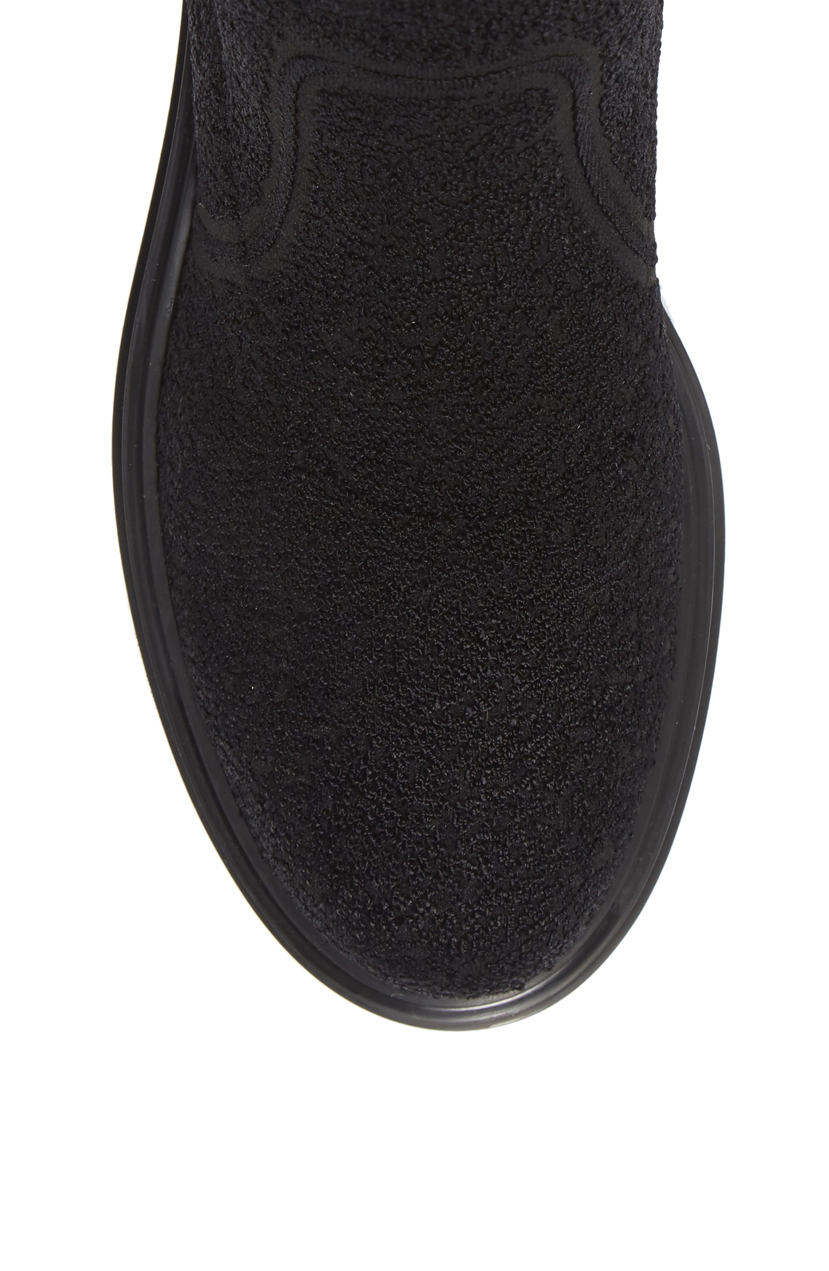 Gianvito Rossi Bouclé Knit Bootie, Alternate, color, 