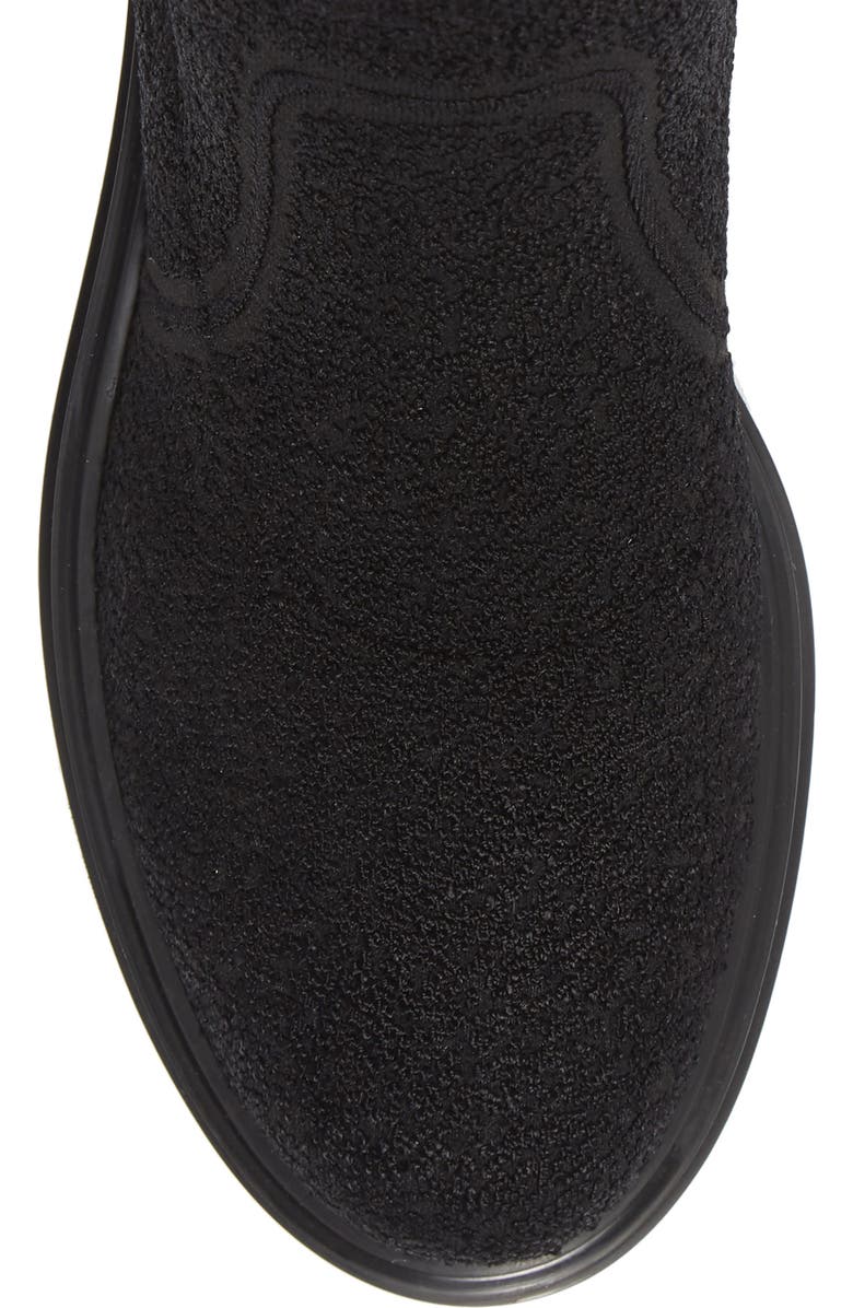 Gianvito Rossi Bouclé Knit Bootie, Alternate, color,