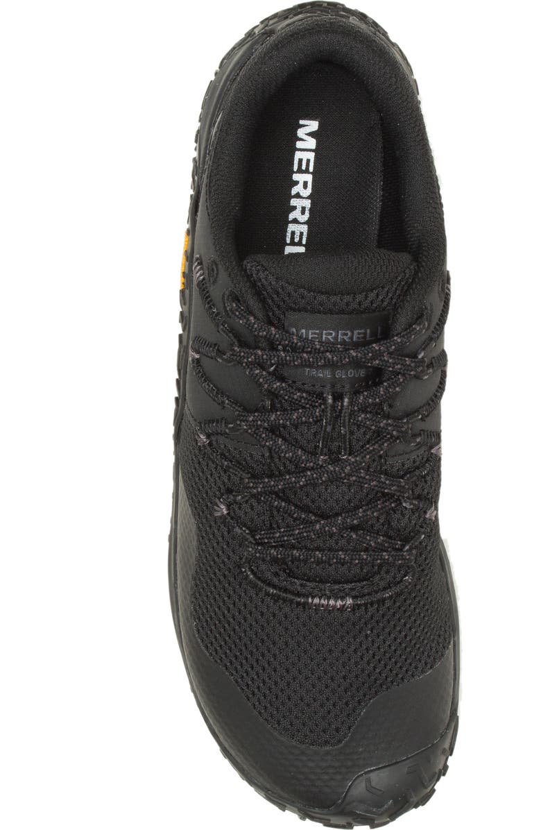 Merrell Trail Glove 7 Hiking Sneaker, Alternate, color, Black/ Black