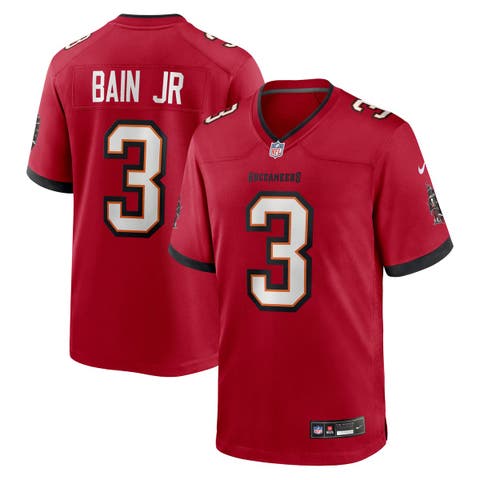 Men's Nike Red Tampa Bay Buccaneers Rueben Bain Jr. Team Game Jersey